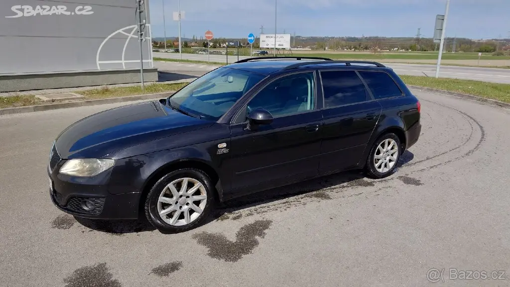 Černý Seat Exeo ST 1.8T 20V (110kw) - r.v. 2010